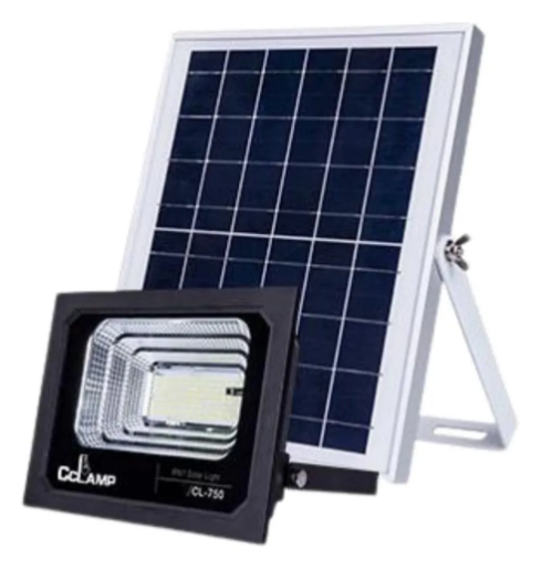 Reflector Lampara Led Panel Solar Exterior 100w Recargable